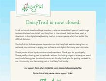 Tablet Screenshot of daisytrail.com